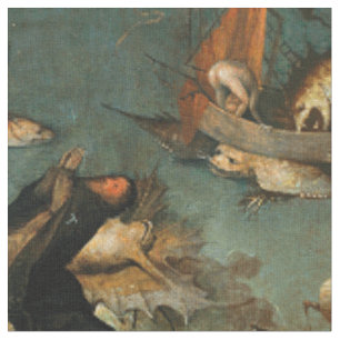 Tissu Hieronymus Bosch - Tentation De Saint Anthony