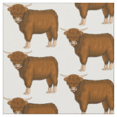 Tissu Highland cow (Fermer)