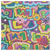 Tissu Hippie Love (Tucksgiving) (Fermer)