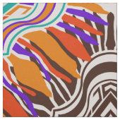 Tissu Hippies psychédéliques (Échantillon)