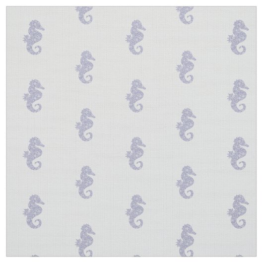 Tissu Hippocampe floral (Échantillon)