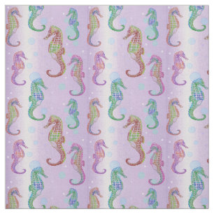 Tissu Hippocampes dans le mauve