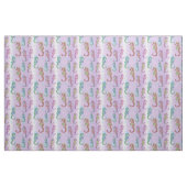 Tissu Hippocampes dans le mauve (Fat Quarter)