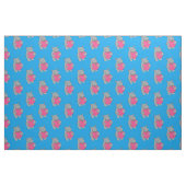 Tissu Hippopotame des hugs (Fat Quarter)