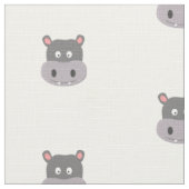 Tissu hippopotame mignon (Détail)