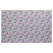 Tissu HIYA HYDRANGEA Painterly Purple Floral Aquarelle (Yard)