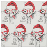 Tissu Ho ho y'all (Échantillon)