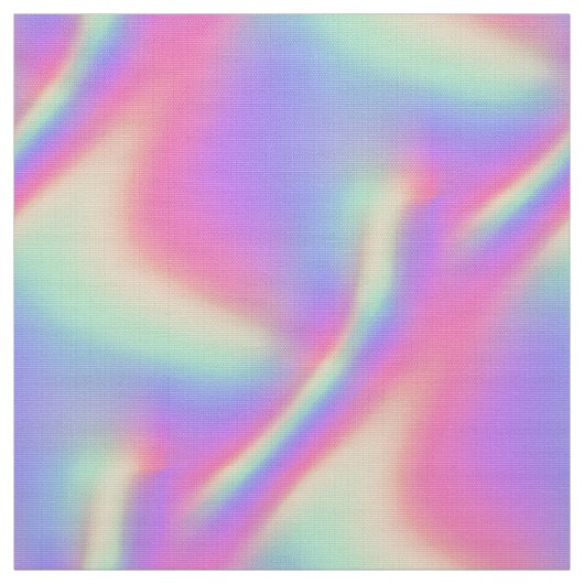 Tissu holographie pastel perle (Échantillon)