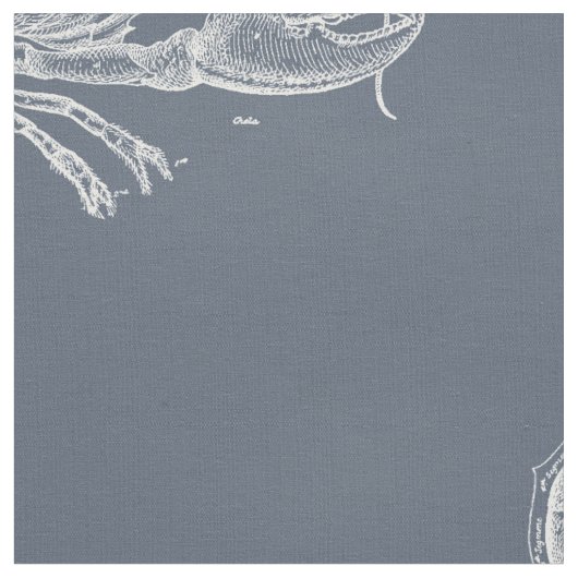 Tissu Homard (Fermer)