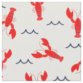 Tissu Homard mignon (Fermer)
