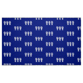 Tissu Homards blancs nautiques (Fat Quarter)