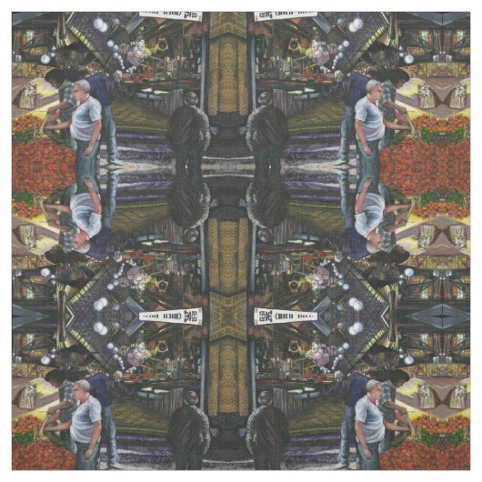 Tissu Hommes de commerce, Jérusalem (Échantillon)