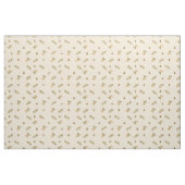 Tissu Honey Bee Greenery Pastel Almond (Fat Quarter)