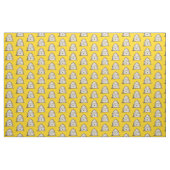 Tissu Honeybee Vintage Skep Beehive jaune (Yard)