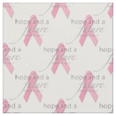 Tissu Hope & Future Pink Ribbon Motif (Fermer)
