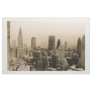Tissu Horizon vintage Photograph (1935) de New York City
