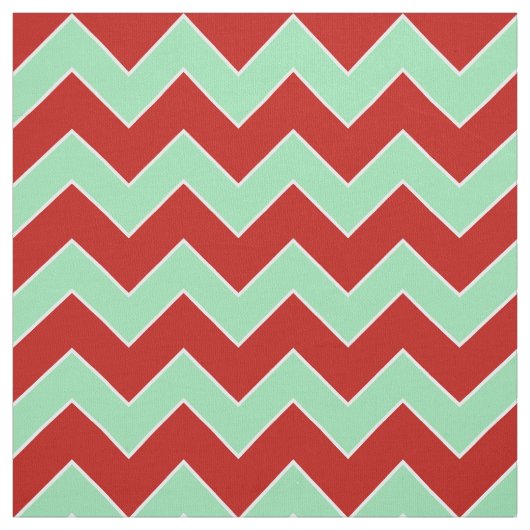 Tissu horizontal de motif de zigzag de Noël (Échantillon)