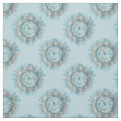 Tissu Horloge Noël Mandala (Échantillon)