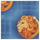 tissu horoscope leo (Détail)