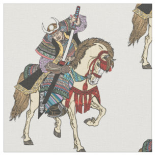 Tissu Horsaire japonais samouraï