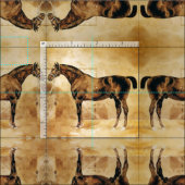 TISSU HORSE ANGLAISE DE STABLE (Carreau)