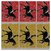 Tissu Horse et cavalier anglais (Fermer)