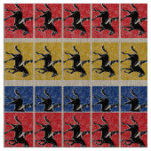 Tissu Horse et cavalier anglais (Échantillon)