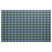 Tissu Hortensia Bleu (Yard)