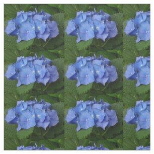 Tissu Hortensia Bleu