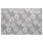Tissu hortensia perle marine prune (Fat Quarter)