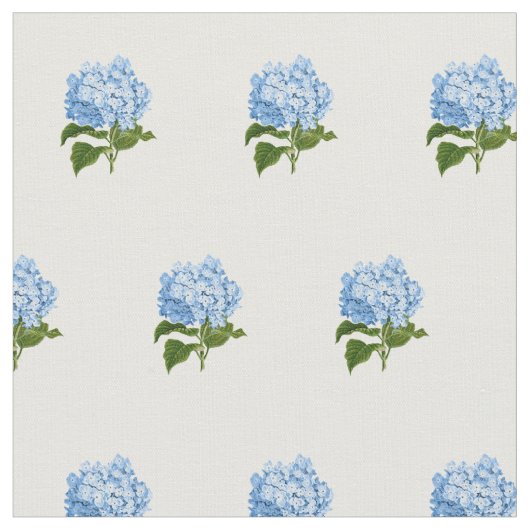Tissu Hortensias bleus (Fermer)