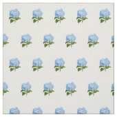 Tissu Hortensias bleus (Échantillon)