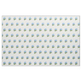 Tissu Hortensias bleus (Fat Quarter)