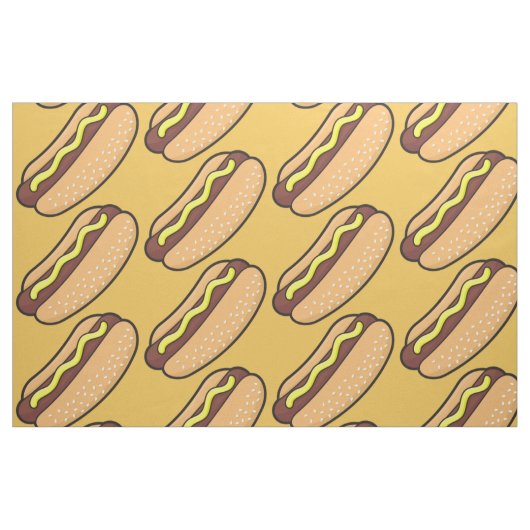 Tissu Hotdog (Fat Quarter)