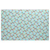 Tissu Hound Basset d'été (Fat Quarter)