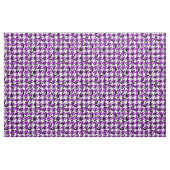 Tissu houndstooth violet halloween chauve-souris (Fat Quarter)