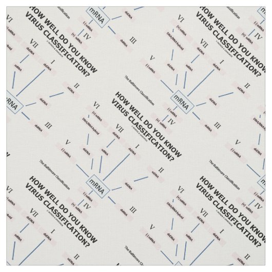 Tissu How Well Do You Know Virus Classification ? (Échantillon)