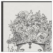 Tissu Humanoïdes en coiffe  (Fermer)