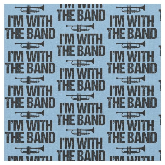 Tissu Humour de Trumpet Player (Fermer)