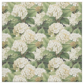Tissu Hydrangea aquarelle floral Boho rétro fleurs (Échantillon)