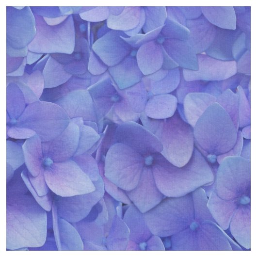 Tissu Hydrangea bleu (Échantillon)