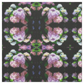Tissu Hydrangea garden, rose, bleu, purple floral (Échantillon)