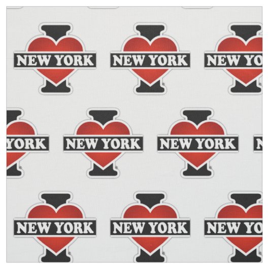 Tissu I coeur New York (Échantillon)