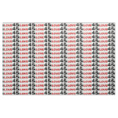 Tissu I Love 45 (Fat Quarter)