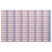 Tissu I Love 45 (Fat Quarter)