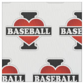 Tissu I Love Baseball (fermé)