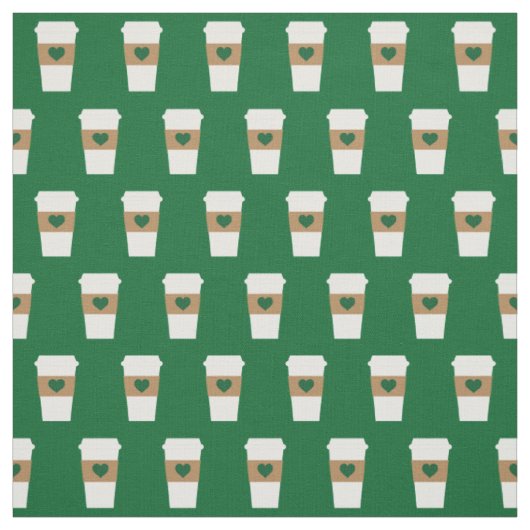 Tissu I Love Coffee Coffee Disposable Cup (Échantillon)