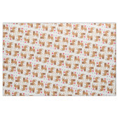 Tissu I Love my Dogue de Bordeaux (Fat Quarter)