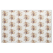 TISSU I LOVE PEANUT BUTTER (Fat Quarter)