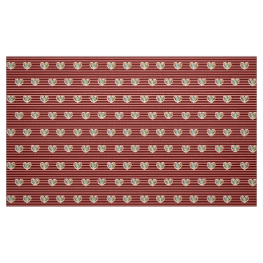 Tissu I Love Winter Birds & Berries 60" Polyester Poplin (Fat Quarter)